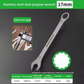 Chave de extremidade aberta fina 5-32mm chave de catraca multi-função dupla extremidade fixa chave aberta bicicleta motocicleta ferramentas de reparo de carro