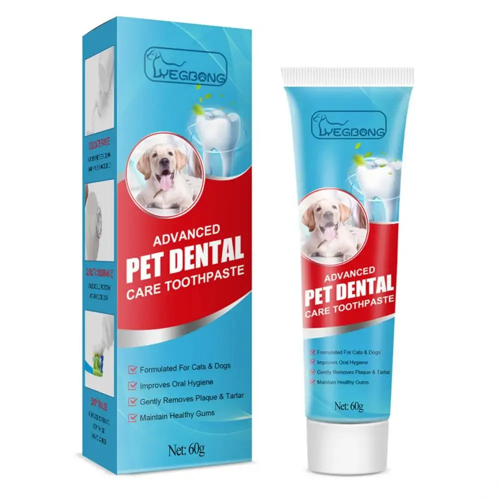 Pasta de Dente para Cães e Gatos, Cuidado Oral Comestível, Hálito Fresco, Remoção de Tártaro e Placa, Produtos para Limpeza Dental de Animais de Estimação