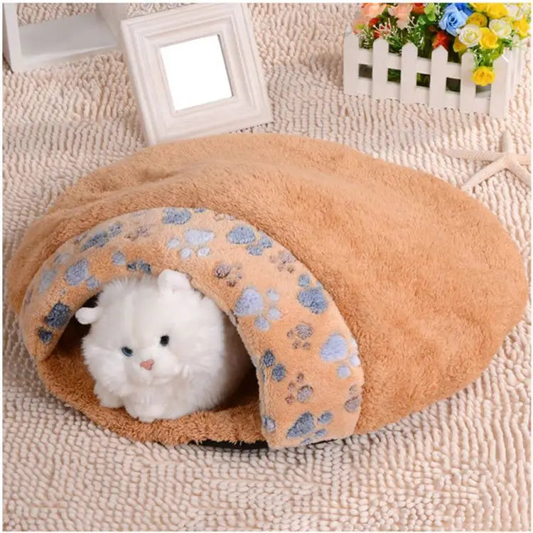 Produtos para animais de estimação flanela macia quente casa de gato tapetes para animais de estimação saco de dormir adorável hambúrguer filhote de cachorro almofada cama de coelho canil de cachorro cama de gato