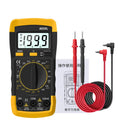 A830l lcd multímetro digital ac dc tensão diodo frequência multitester testador de corrente display luminoso com função campainha