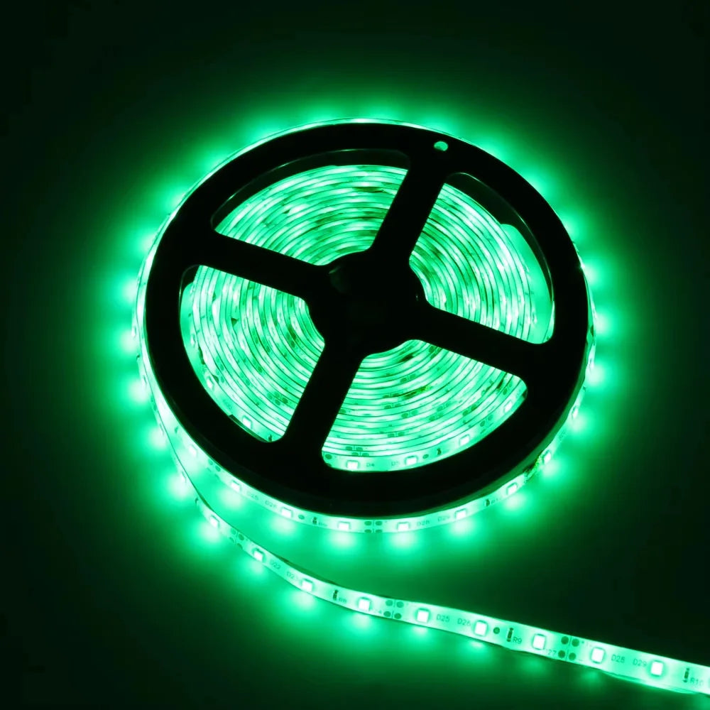 Fita de LED Flexível DC 12V 5m SMD 2835 300 LEDs, Guirlanda de Natal, Fita de Diodo, Pacote com 1 Unidade Kasa & Pet