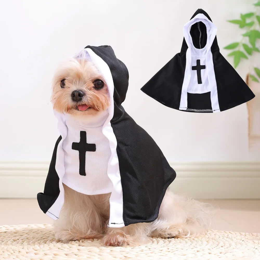 Fantasia de Halloween para Gatos e Cães, Acessórios para Fotos, Roupas para Cães Pequenos, Fantasia para Gatos e Cães