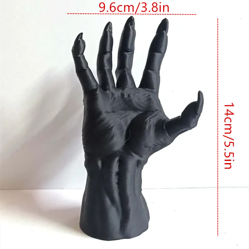 Decoração de Halloween, Decoração de Parede com Mãos Assustadoras, Decoração de Parede Horripilante, Mãos de Diabo, Decoração de Mãos de Bruxa