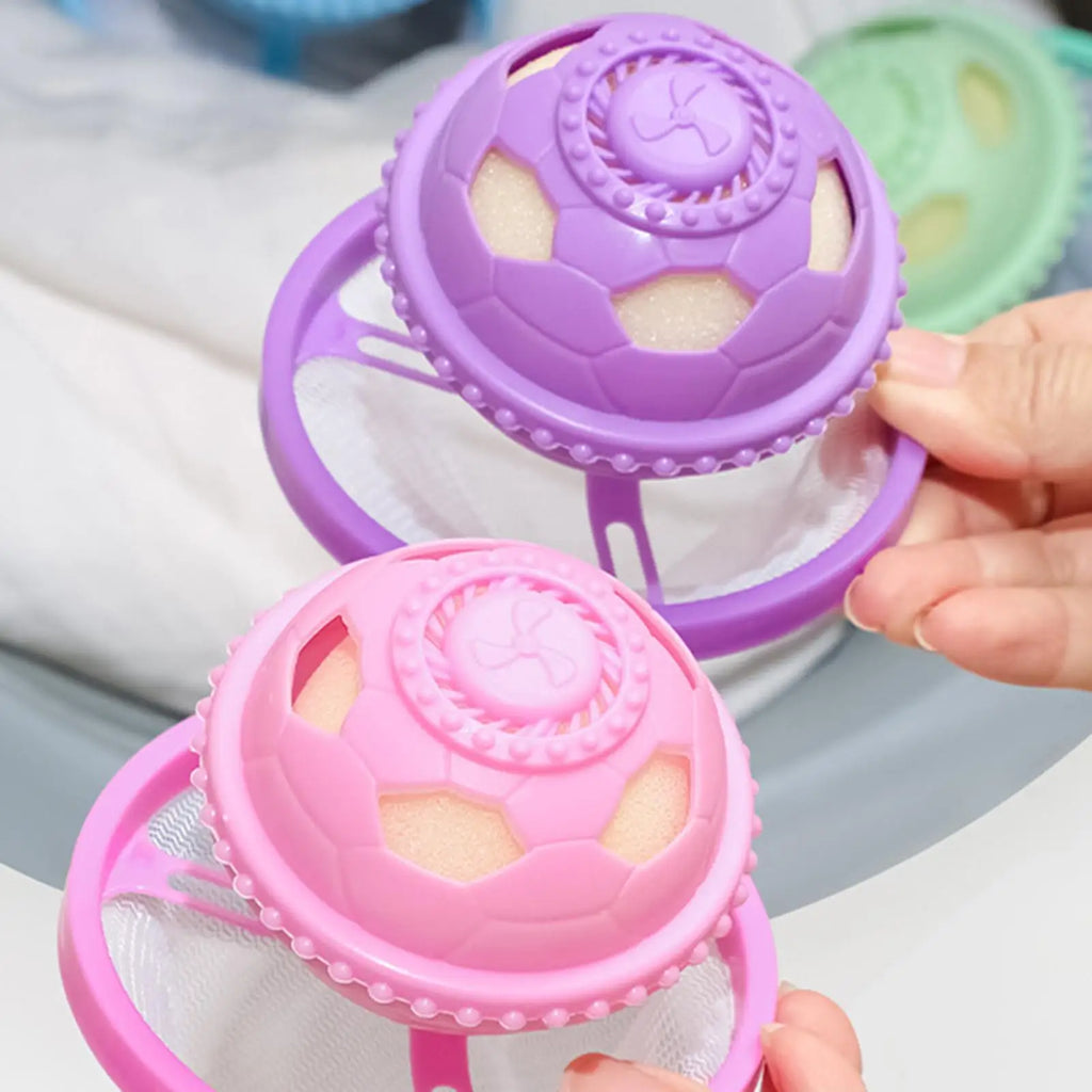 Removedor de Pelos de Animais para Lavanderia, Flutuante, Reutilizável, com Filtro de Esponja Integrado, Removedor de Pelos de Cães para Salão de Estética Animal e Uso Doméstico