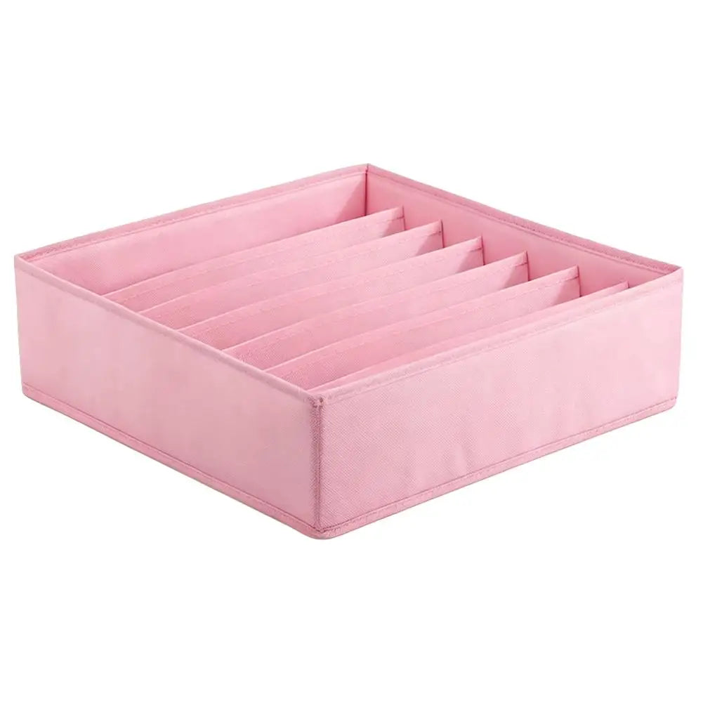 Organizadores de Roupa Íntima para Armários e Gavetas, Organizador de Sutiãs e Roupas para Guarda-Roupa, Caixa de Armazenamento Dobrável para Meias e Calças