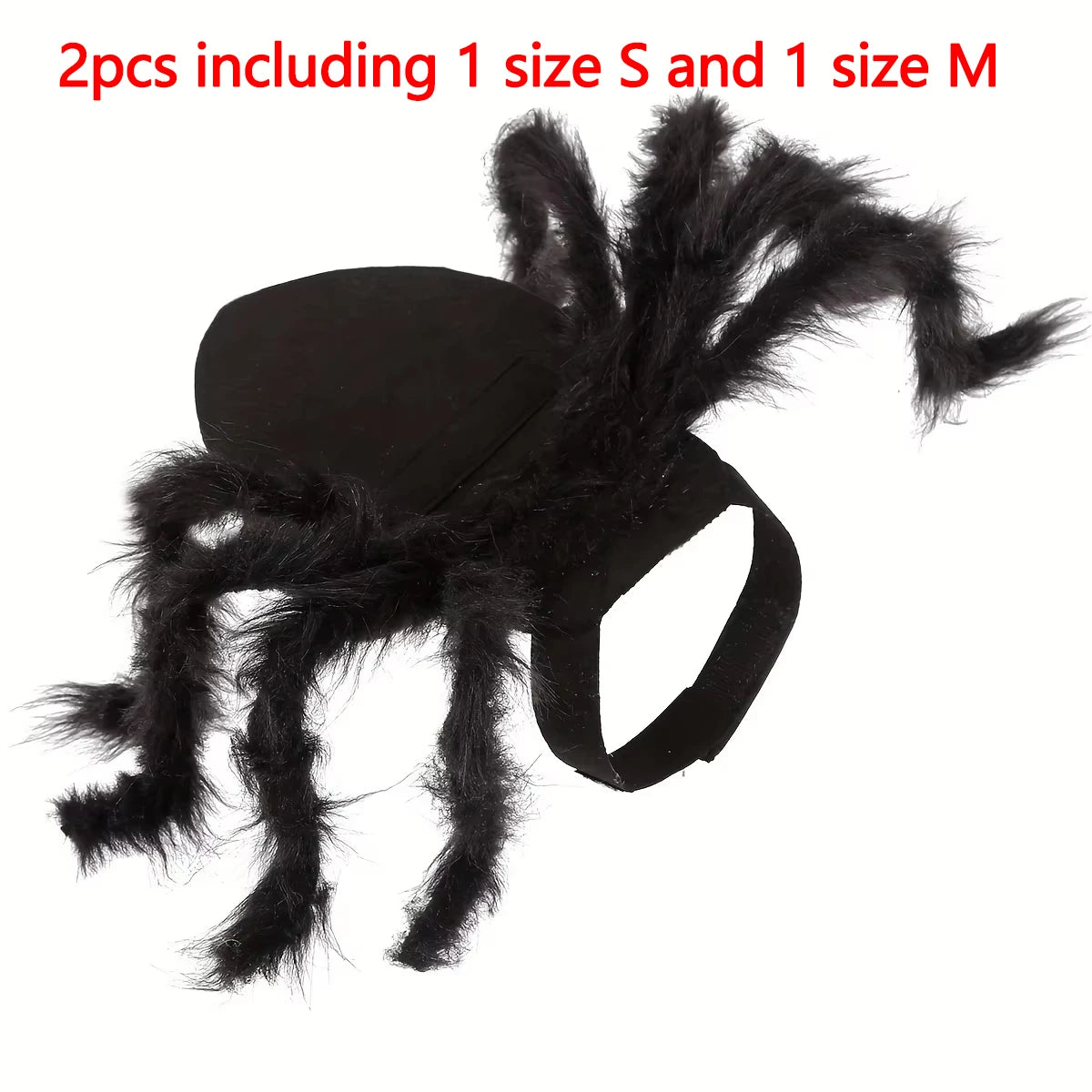 Fantasia de Aranha de Halloween para Gatos e Cães, Roupa Engraçada para Cães e Gatos, Acessórios Divertidos para Festas e Feriados