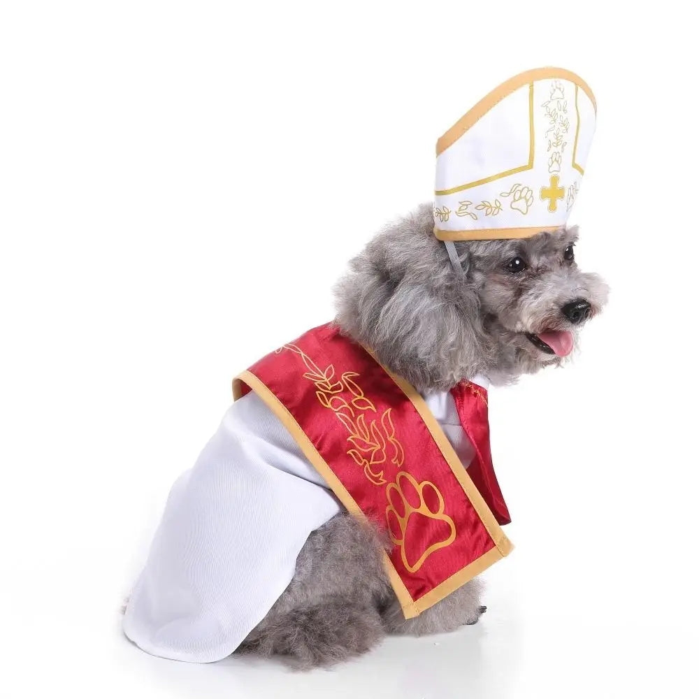 Halloween Cosplay Roupas para Pet, Vestir, Traje de cachorro, Roupa de gato, Festa de Natal, Casaco de cachorro