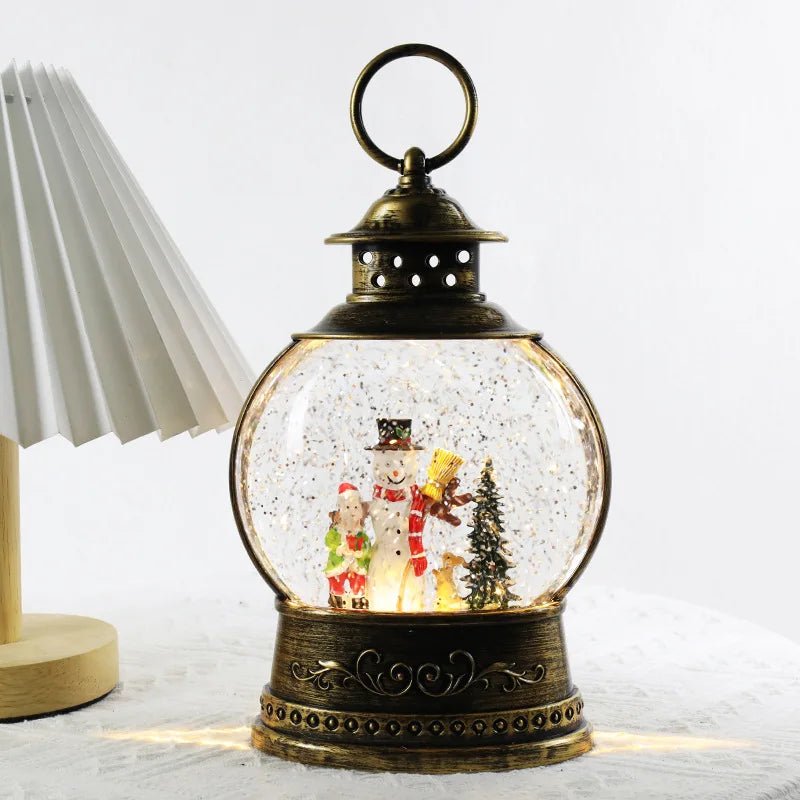 Luzes De Vento Caixas De Música, Bolas De Cristal, Árvore De Papai Noel, Enfeites, Presentes De Natal, Decorações De Carnaval, Vento