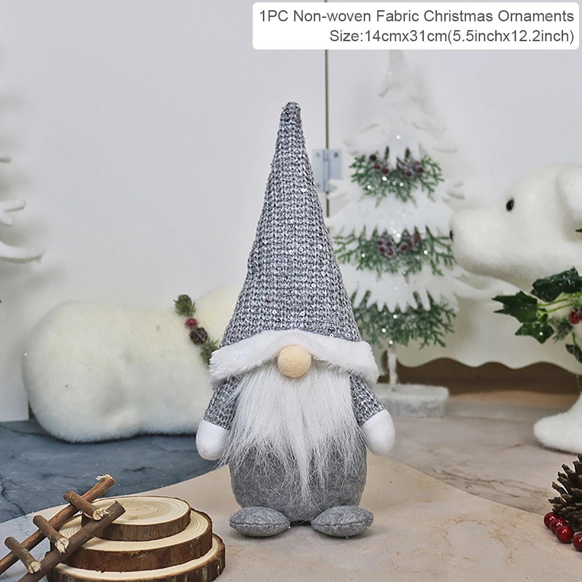 Gnome natal boneca sem rosto ornamento feliz natal decorações para casa 2024 navidad natal cristmas presente de natal ano novo 2025