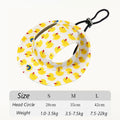 Chapéu de Sol para Pets Ajustável para Cães e Gatos de Pequeno e Médio Porte, Shiba Inu, Corgi, Filhotes, Gatinhos