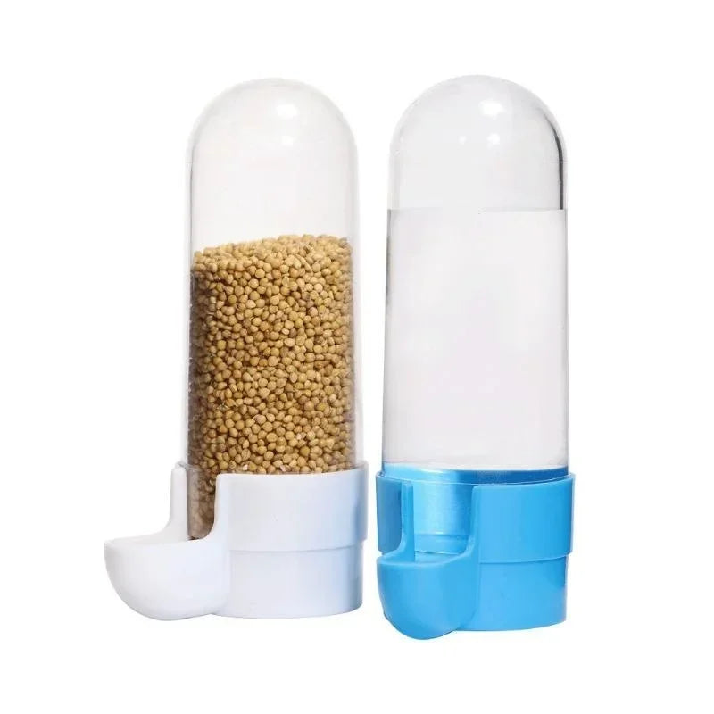 Dispensador de Água e Comida para Animais de Estimação, Caixa de Alimentos para Pássaros, Acessórios para Gaiolas de Esquilos e Papagaios