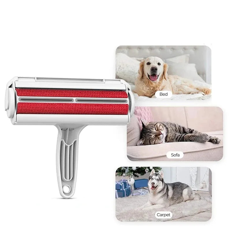 Removedor de pelos de animais de estimação, rolo removedor de pelos de animais de estimação, limpeza, remoção de pelos de cães e gatos, autolimpeza, removedor de pelos de animais de estimação, operação com uma mão