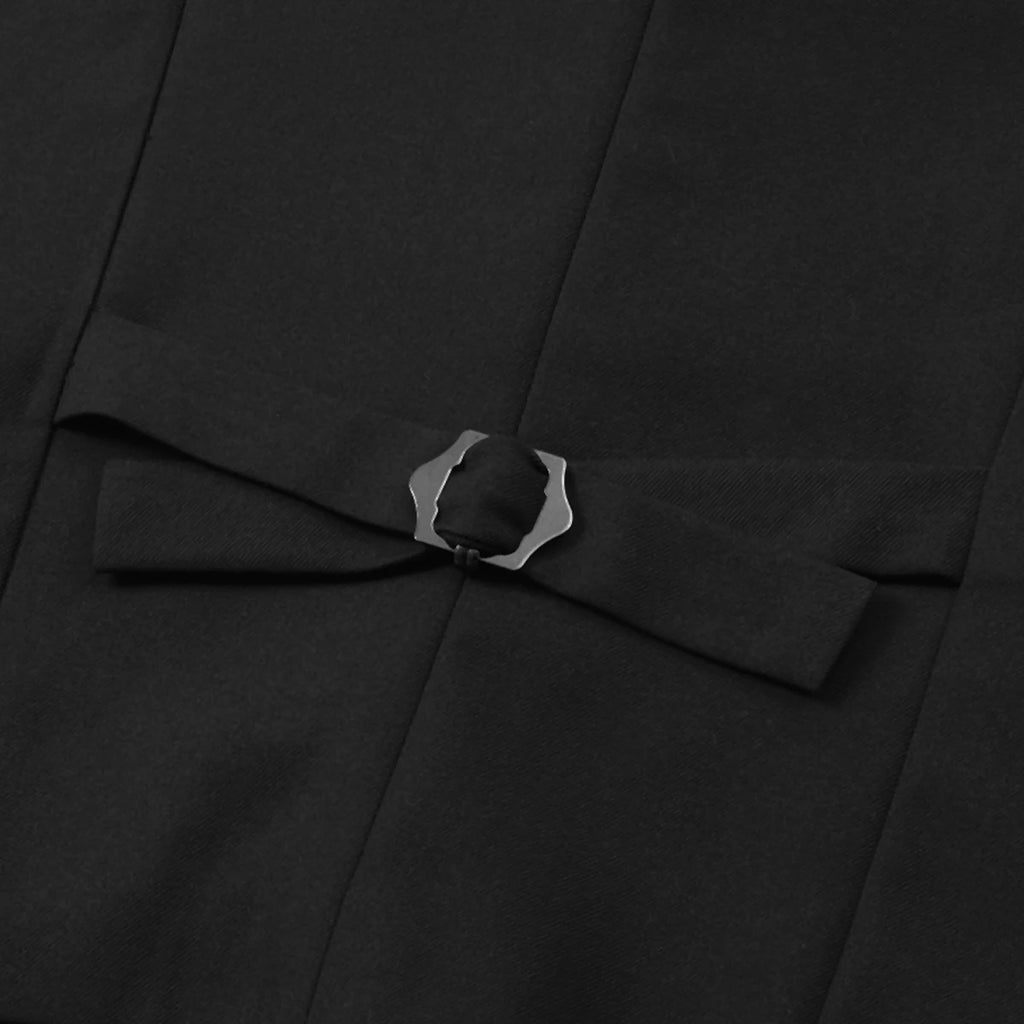 Colete Infantil Masculino para Casamento, Apresentação de Piano, Festa Escolar, Terno Preto de Inverno, Páscoa, Igreja, Halloween
