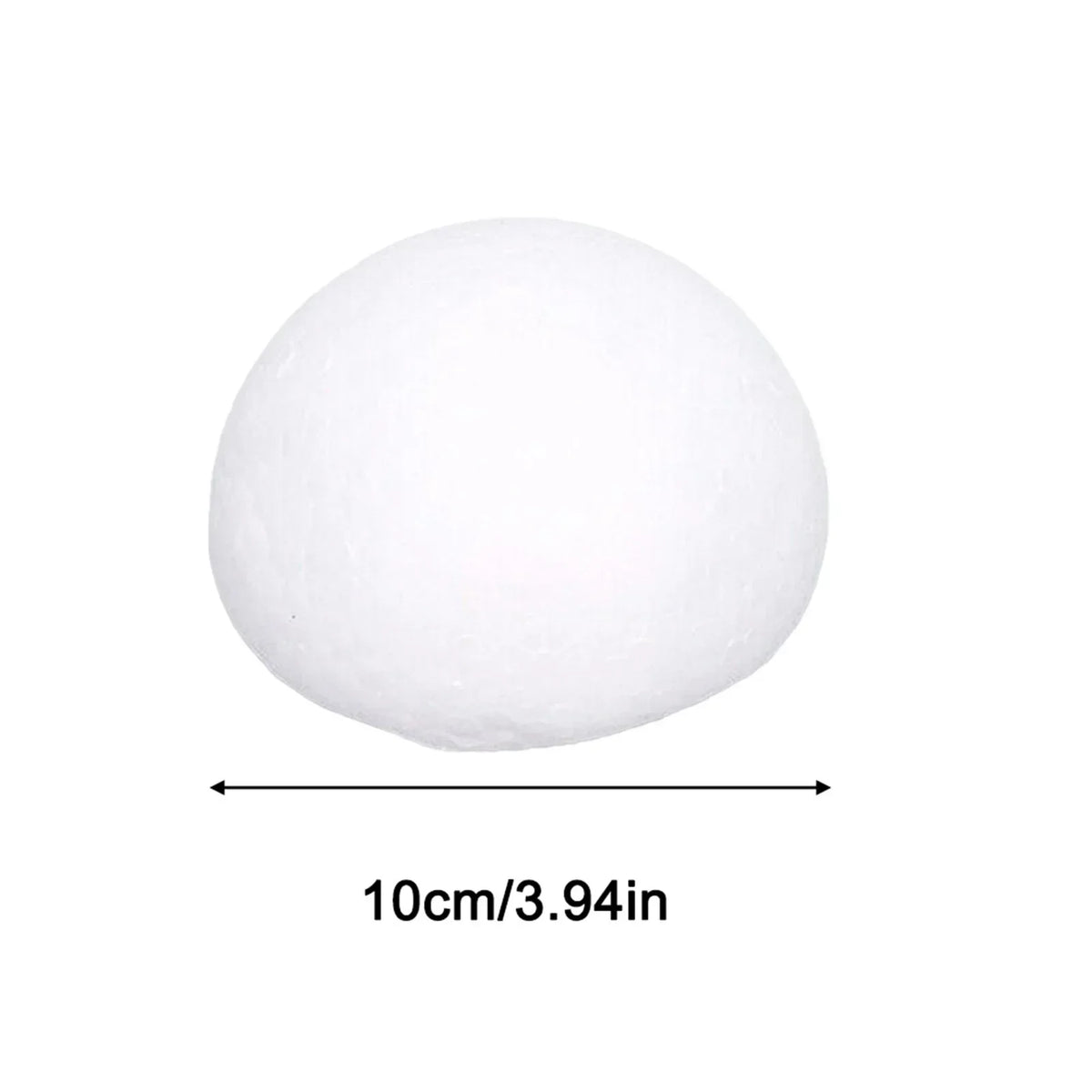 7.5/8/9/10/12/15cm meia redonda poliestireno bolas de espuma para diy natal crianças pintadas festa de casamento bolas de flores decoração