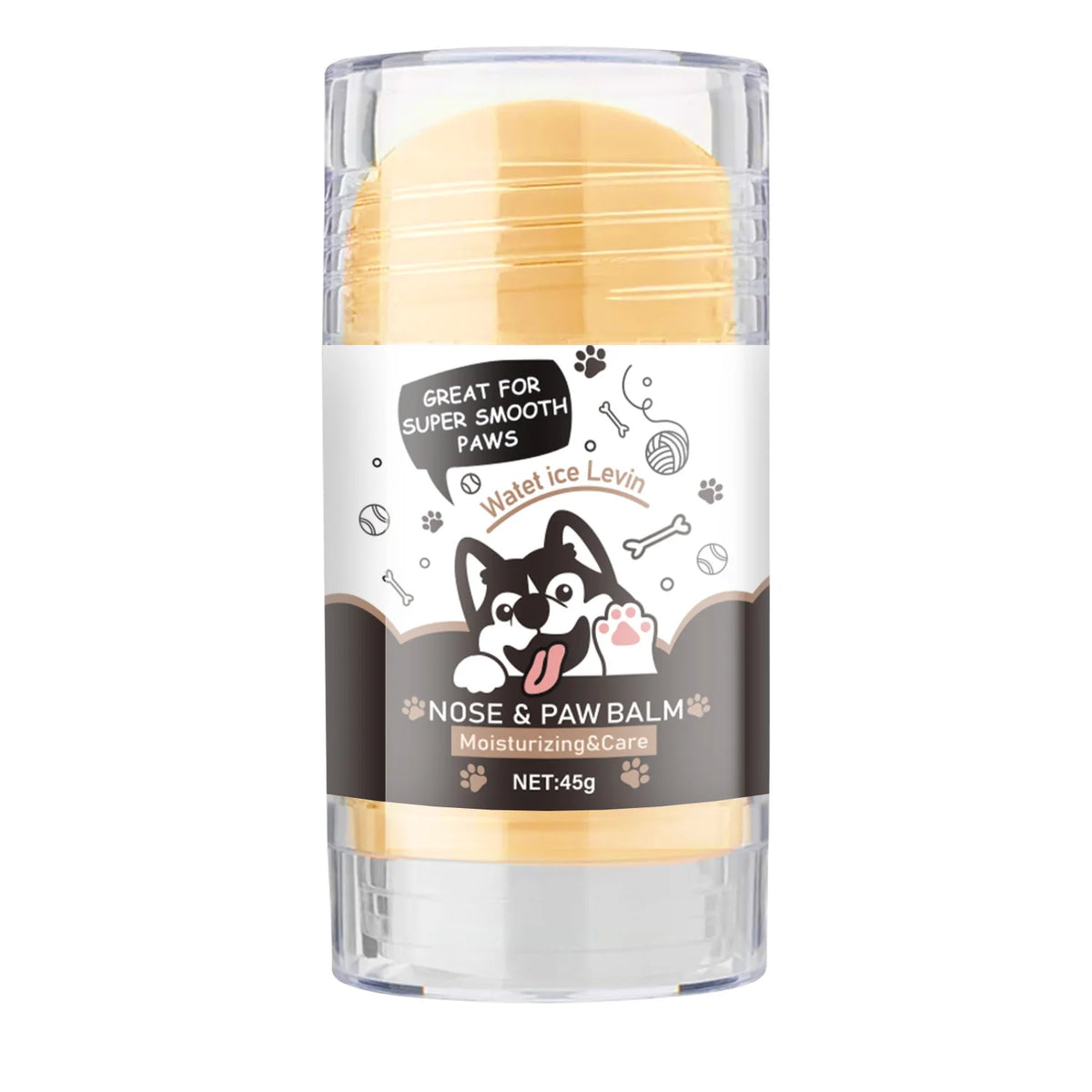 Bálsamo para patas de cachorro - Lick Safe Snout Soother - Estimulação hidratante, calmante e nutritiva - Evitar rachaduras e feridas - Creme para pés de cachorro encerado, óleo, manteiga, extrato