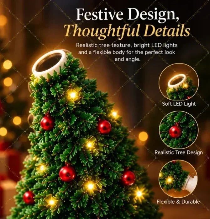Projetor de árvore de Natal para decoração de interiores, HD, USB, Natal, reproduz cenas festivas, projetor de luz artesanal para casa, parede, decoração de festa de Natal.