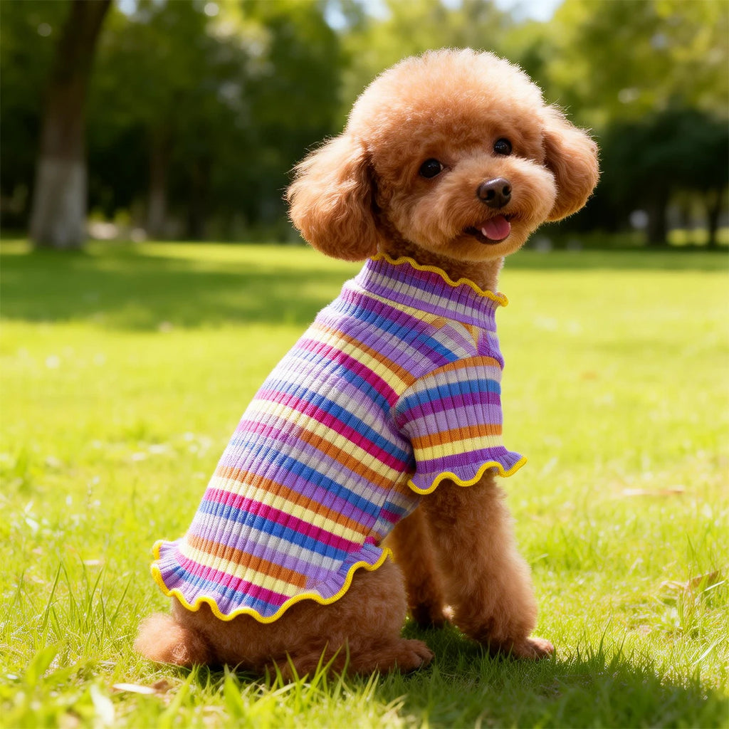 Roupas para Cães e Filhotes: Colete, Camiseta, Camisa, Vestido e Saia Fofos de Primavera, Camiseta de Base e Fantasia para Cães