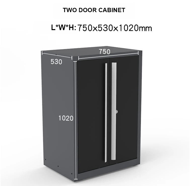Conjuntos de ferramentas de armazenamento de ferramentas de nível industrial Garagem modular Bancada de trabalho de nível industrial resistente OEM ODM Garagem personalizável