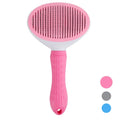 Escova para Cães e Gatos, Escova de Limpeza Automática para Remover Pelos de Animais, Ferramentas de Higiene para Cães e Gatos, Escova Desembaraçadora para Animais de Estimação, Acessórios para Cães