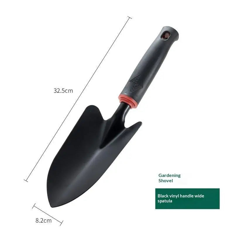 Conjunto de Ferramentas de Jardim Safe Edge Mini: Pá, Rastelo e Espátula Pequenas para Atividades de Plantio de Flores e Vegetais em Família