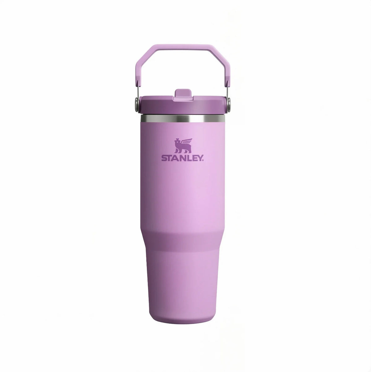 Copo Térmico Stanley 887ml com Canudo Dobrável e Alça Rotativa à Prova de Vazamentos Multicolorido para Academia/Viagem/Escritório
