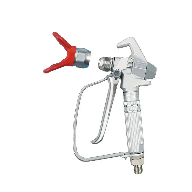 Pistola pulverizadora de tinta mal ventilada de alta pressão 3600psi com ponta de spray 517 e protetor de bico para pulverizador de bomba wagner t-itan pulverização mal ventilada