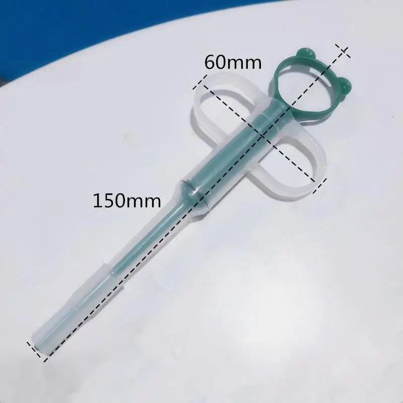 Dispensador de Comprimidos para Animais de Estimação com Ponta Macia, Aplicador de Remédios para Cães e Gatos com Êmbolo Ergonômico, Ferramenta de Alimentação para Pequenos Animais