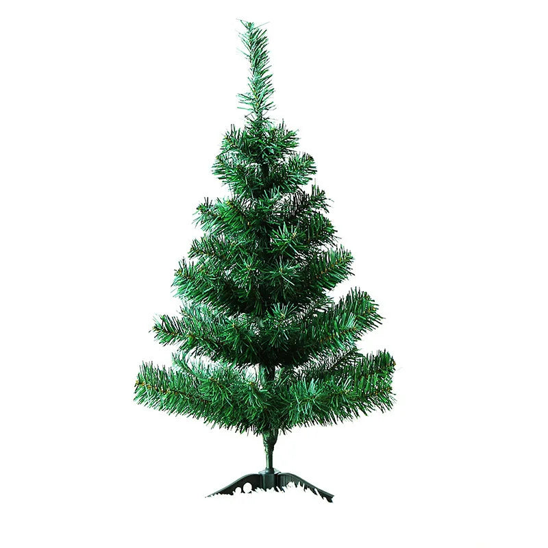 Árvore de Natal artificial, verde e rosa, modelo clássico, com suporte de plástico, acessórios de decoração natalina, presente.