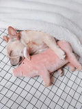 Um Brinquedo de Pelúcia para Cães com Design de Porquinho Rosa, Durável para Mastigar, Brinquedo Relaxante para Dormir, Brinquedo de Pelúcia para Cães