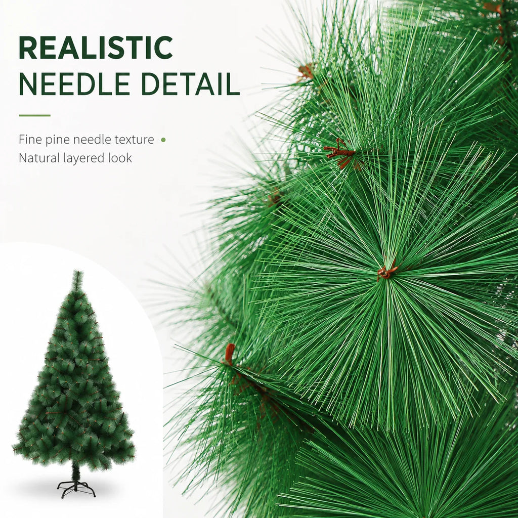 100% completo pe árvore de natal agulhas de pinho artificial decoração da árvore de natal casa decoração de natal atmosfera decoração 90cm-180cm