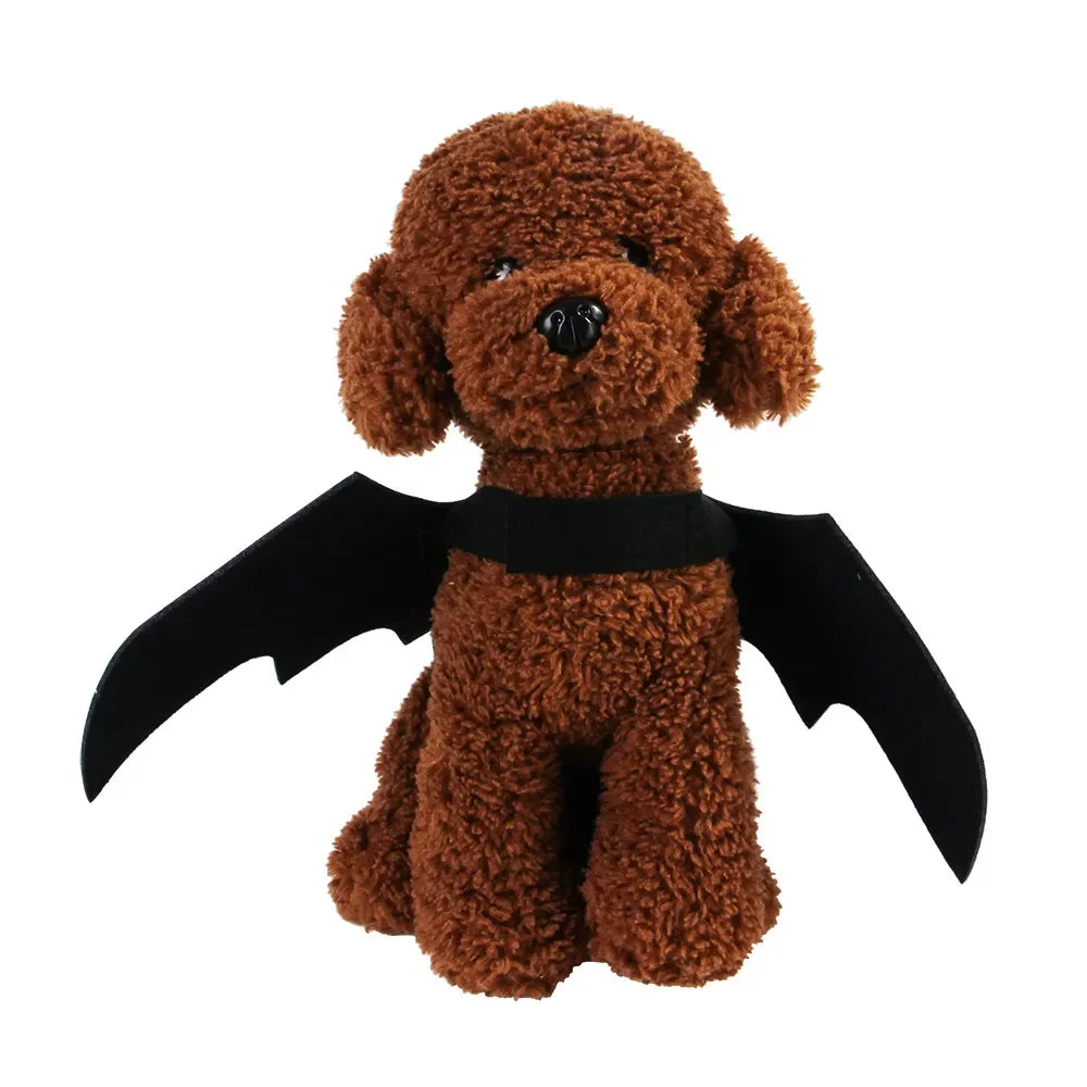 Conjuntos de fantasias de Halloween para cães Roupas engraçadas para cães Cosplay ajustável para cães Roupas Novidade para cães médios e grandes Fantasias Bulldog Pug