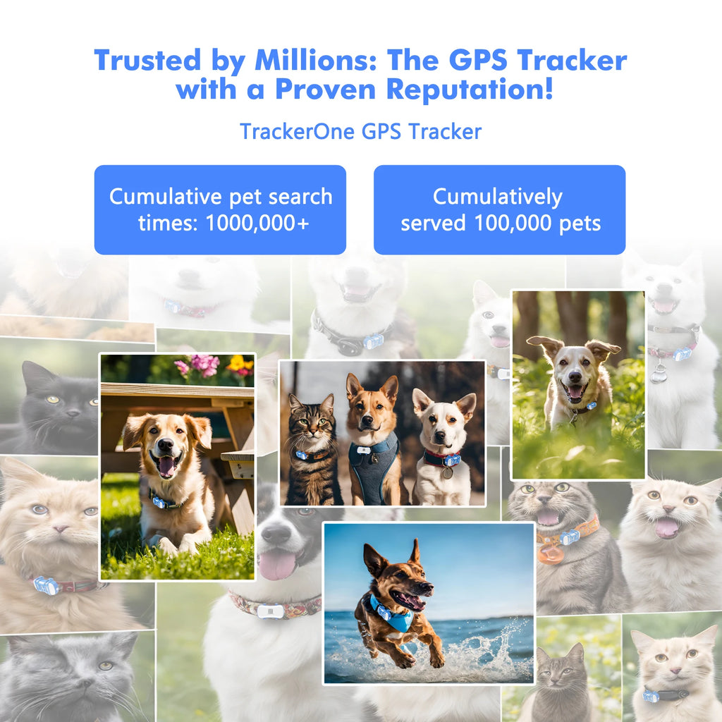 Rastreador GPS para Cães e Gatos com IoT Integrado, Rastreamento por SIM e WiFi, Distância Ilimitada, Localizador Anti-Perda com Código QR, Assinatura Necessária