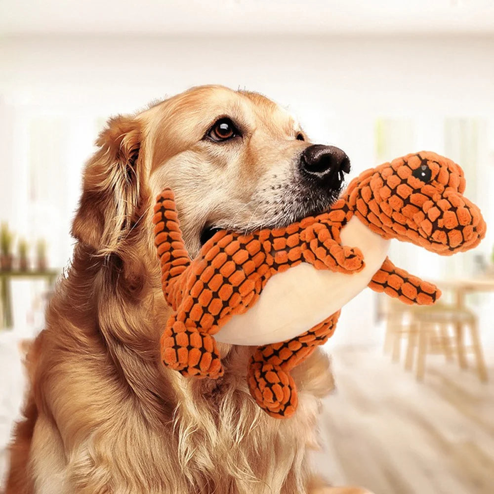 Gatos e cães animais de estimação dinossauro de pelúcia brinquedos interativos cão mastigar brinquedos de pelúcia recheio suprimentos para animais de estimação brinquedos para cães pequenos
