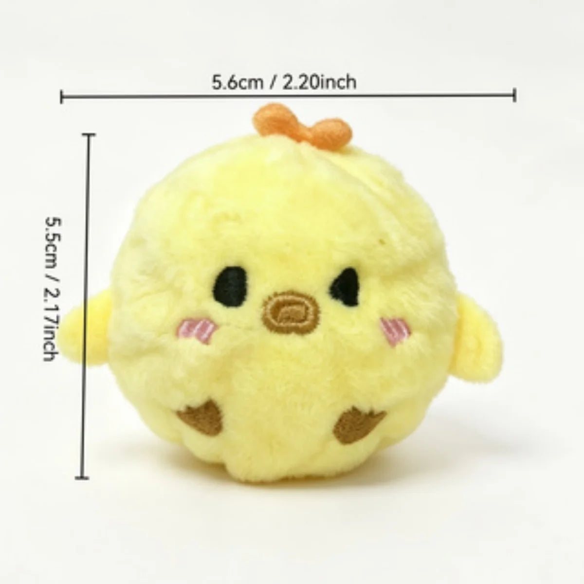 Bola de Brinquedo Interativa para Animais de Estimação em Forma de Frango, Durável e Resistente a Mordidas, com Retorno Lento, Presente Perfeito para Cães e Gatos, Presente de Natal