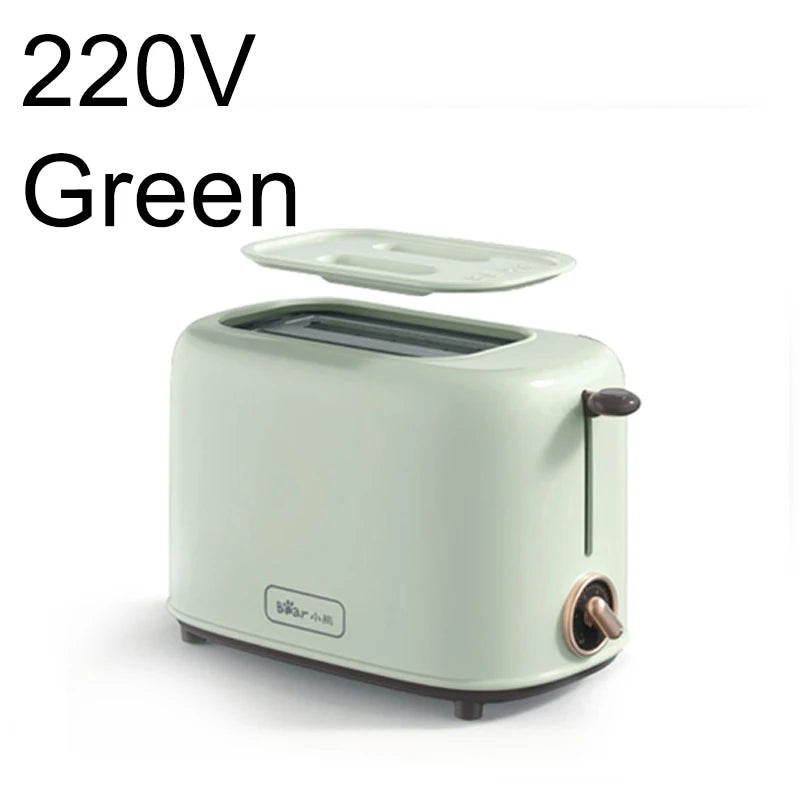 Torradeira Elétrica para Sanduíches e Waffles, Forno Duplo 220V Mini Torradeira com Convecção de Ar Quente para Pães Tostados