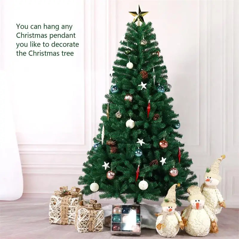 Ano novo noel navidad presente 180cm árvore de natal artificial cedro abeto pinho pvc árvores de natal casa decorações de natal
