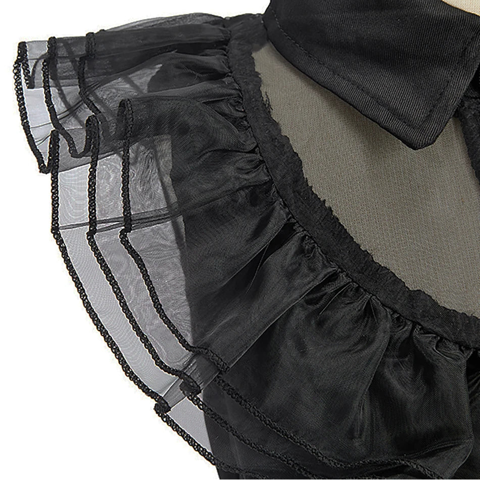Fantasia Infantil para Meninas, Vestido de Princesa Bruxa Negra, Vestido para Festas e Jantares, Roupa de Dança para Meninas no Halloween