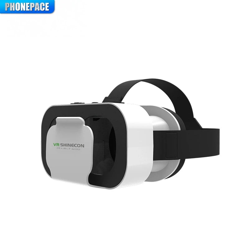 3D VR Glasses Virtual Reality Viar Goggles Headset Devices Smart Helmet Lenses For Cell Phone Mobile Smartphones Viewer
