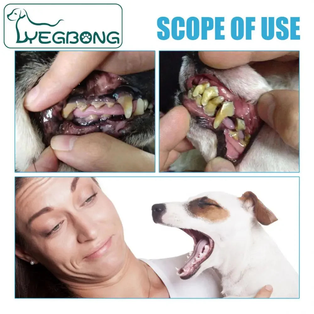 Pasta de Dente para Cães e Gatos, Cuidado Oral Comestível, Hálito Fresco, Remoção de Tártaro e Placa, Produtos para Limpeza Dental de Animais de Estimação