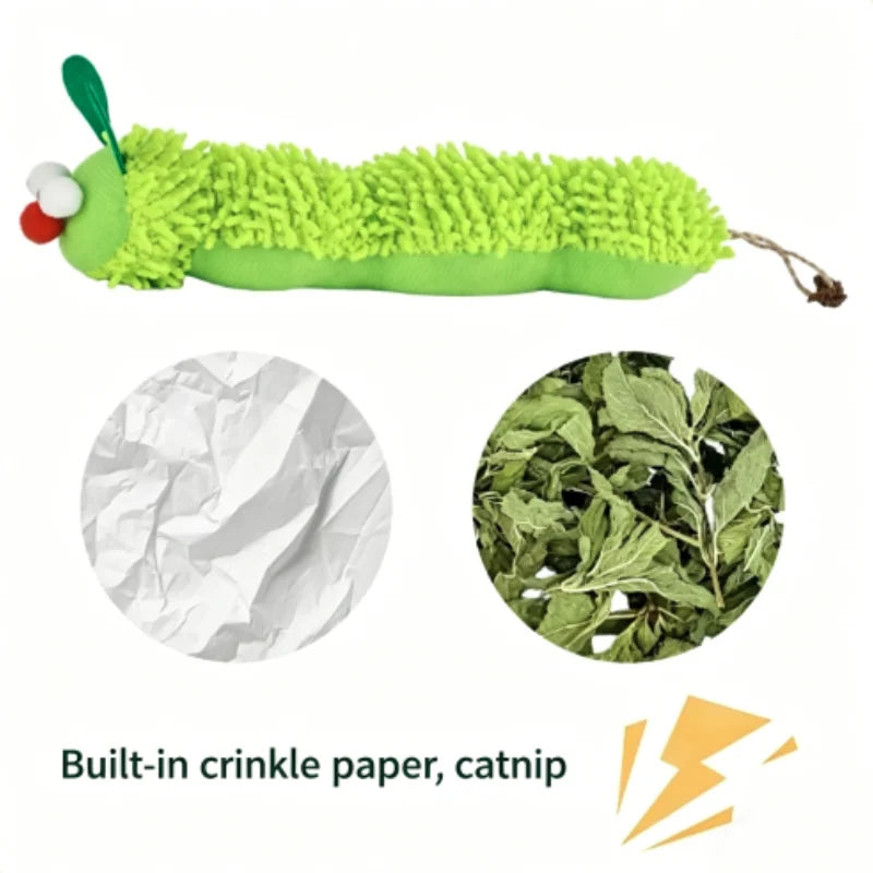 Brinquedo de Pelúcia para Gatos, Acessório Divertido para Alívio do Tédio, Resistente a Arranhões e Mordidas, Ideal para Pequenos Animais