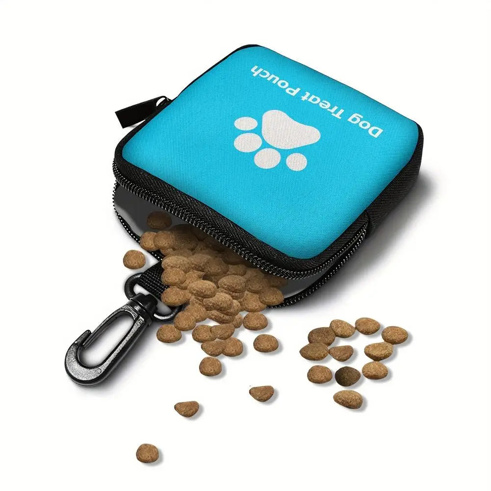 1 unidade Bolsa Portátil para Petiscos de Cães, Pochete de Cintura para Passeio e Treinamento ao Ar Livre, Bolso de Armazenamento de Alimentos
