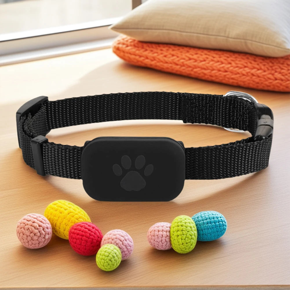 Rastreador GPS para animais de estimação com coleira ajustável Rastreador de cães Localizador inteligente de animais de estimação Rastreador de gatos para cães e gatos