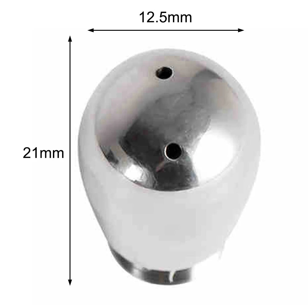 Bico de tubo de vapor para espuma de leite, máquina de café, bico de 1/2/3/4 furos, bico de aço inoxidável 304 para gemilai
