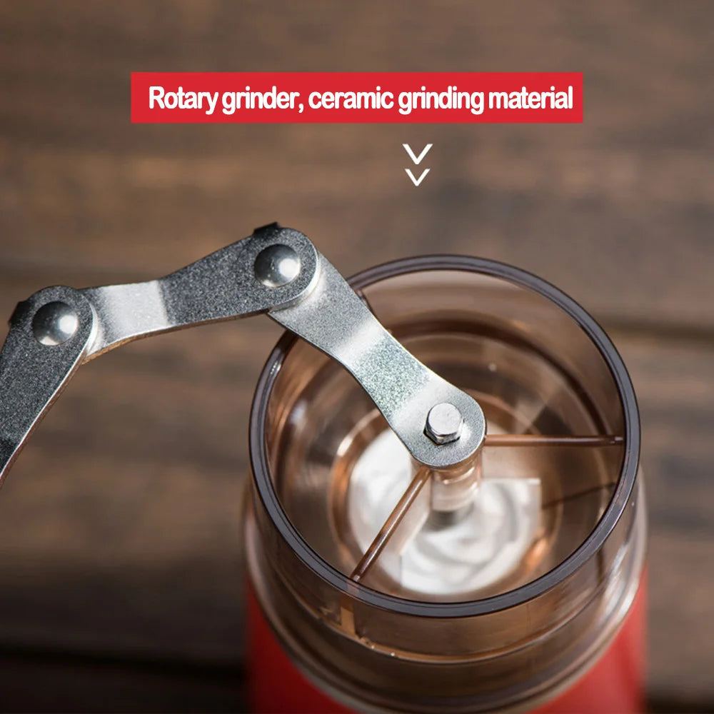 Máquina de café de viagem com caneca manual moedor de café filtro e copo de vácuo tudo-em-um portátil moedor de café máquina de café expresso