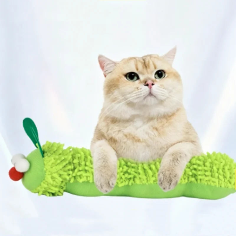 Brinquedo de Pelúcia para Gatos, Acessório Divertido para Alívio do Tédio, Resistente a Arranhões e Mordidas, Ideal para Pequenos Animais