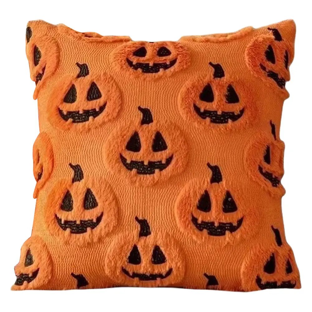 Decoração de halloween para casa dos desenhos animados abóbora morcego fantasma fronha horror macio fronha fontes festa haloween casa ornamento - Kasa & Pet