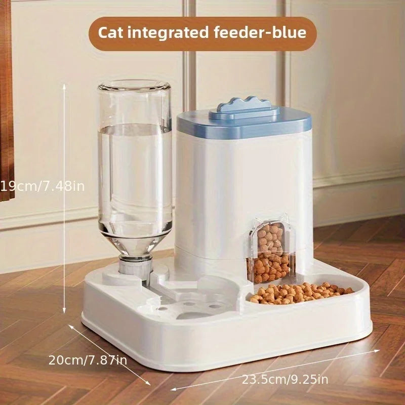 Alimentadores e dispensadores de água automáticos para animais de estimação de grande capacidade, adequados para cães e gatos