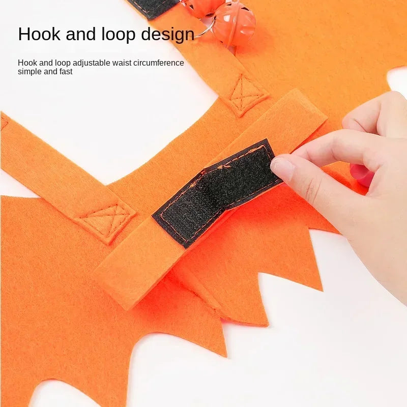 Halloween animal de estimação asas de morcego traje de feltro para cães pequenos gatos bonito engraçado roupa para animais de estimação vestuário para festa de halloween cosplay acessórios