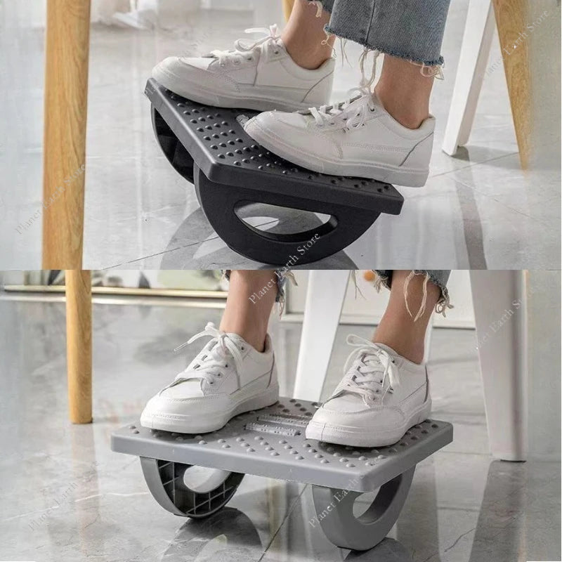 1pc portabilidade pé resto sob mesa apoio para os pés ergonômico pé fezes balancim placa de equilíbrio confortável pé fezes para escritório em casa