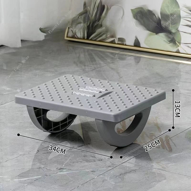 1pc portabilidade pé resto sob mesa apoio para os pés ergonômico pé fezes balancim placa de equilíbrio confortável pé fezes para escritório em casa